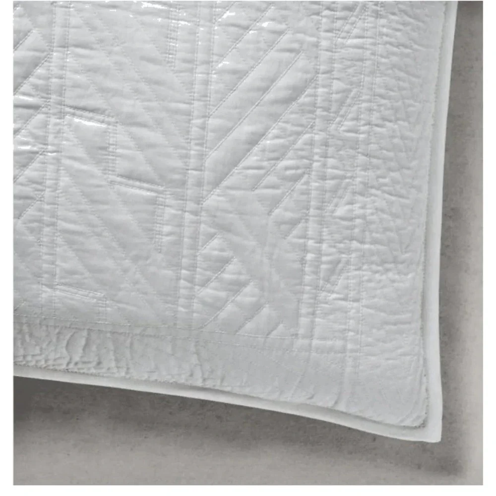 Ralph Lauren Home Oakfield Quilted Standard Sham White 20X28